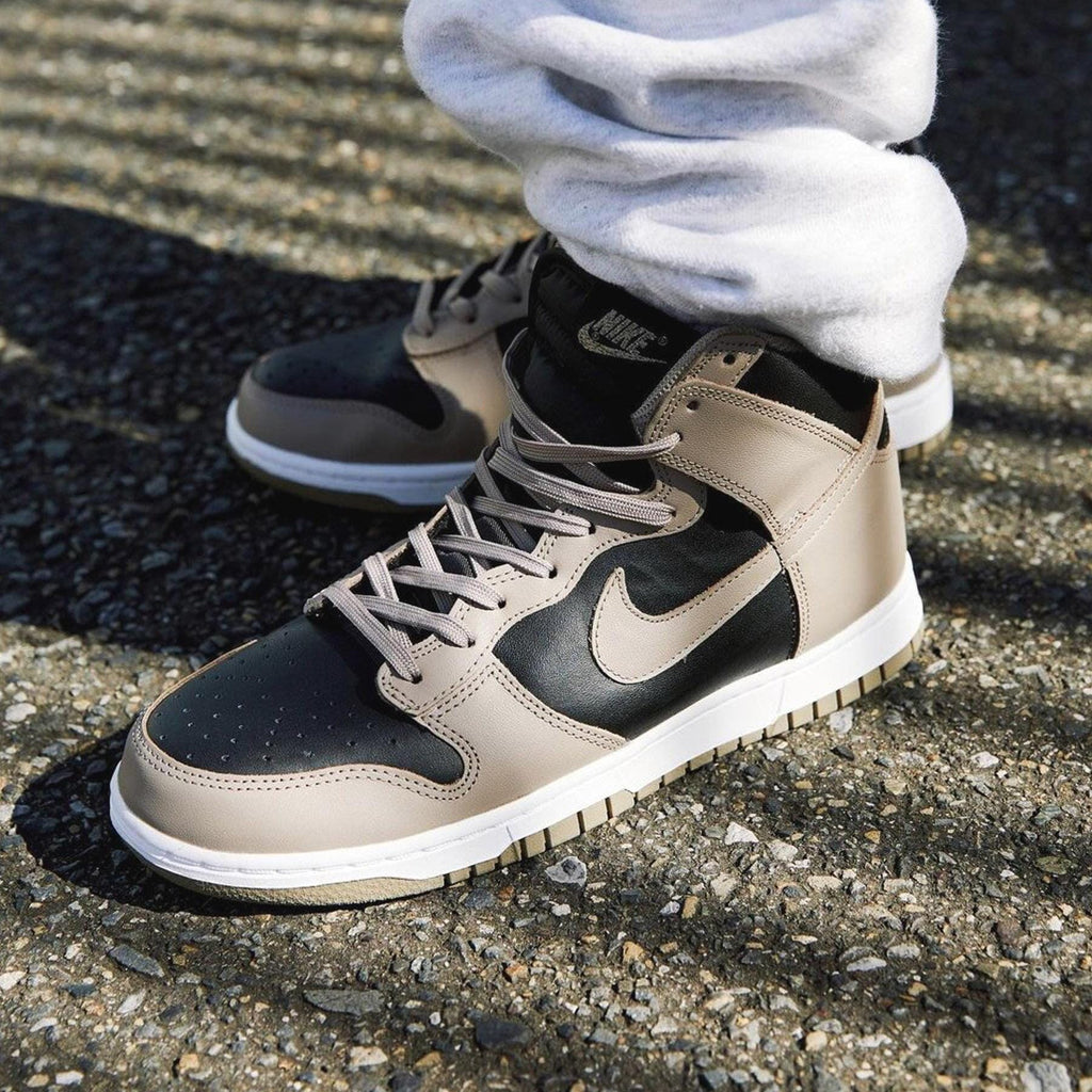 Nike Dunk High Wmns 'Moon Fossil' — UK 2.5 | EU 35.5 | US 5 — Lifestyle View