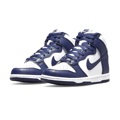 Nike Dunk High GS 'Midnight Navy' — UK 13.5 | EU 32 | US 1Y — Side View