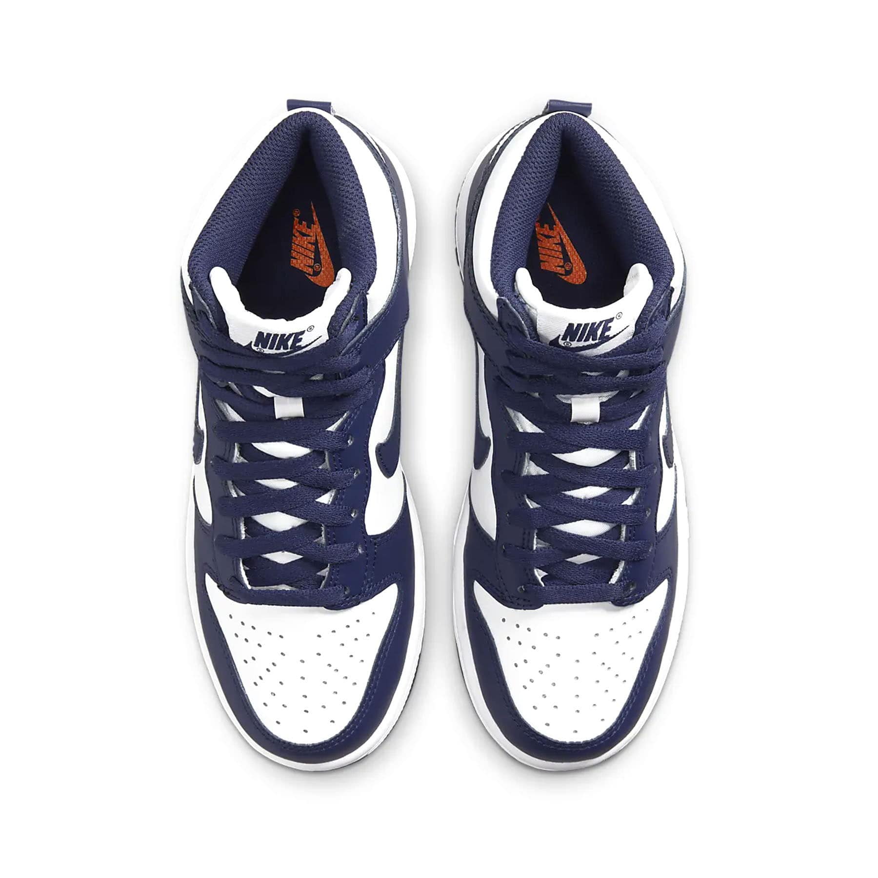 Nike Dunk High GS 'Midnight Navy' — UK 13.5 | EU 32 | US 1Y — Back View