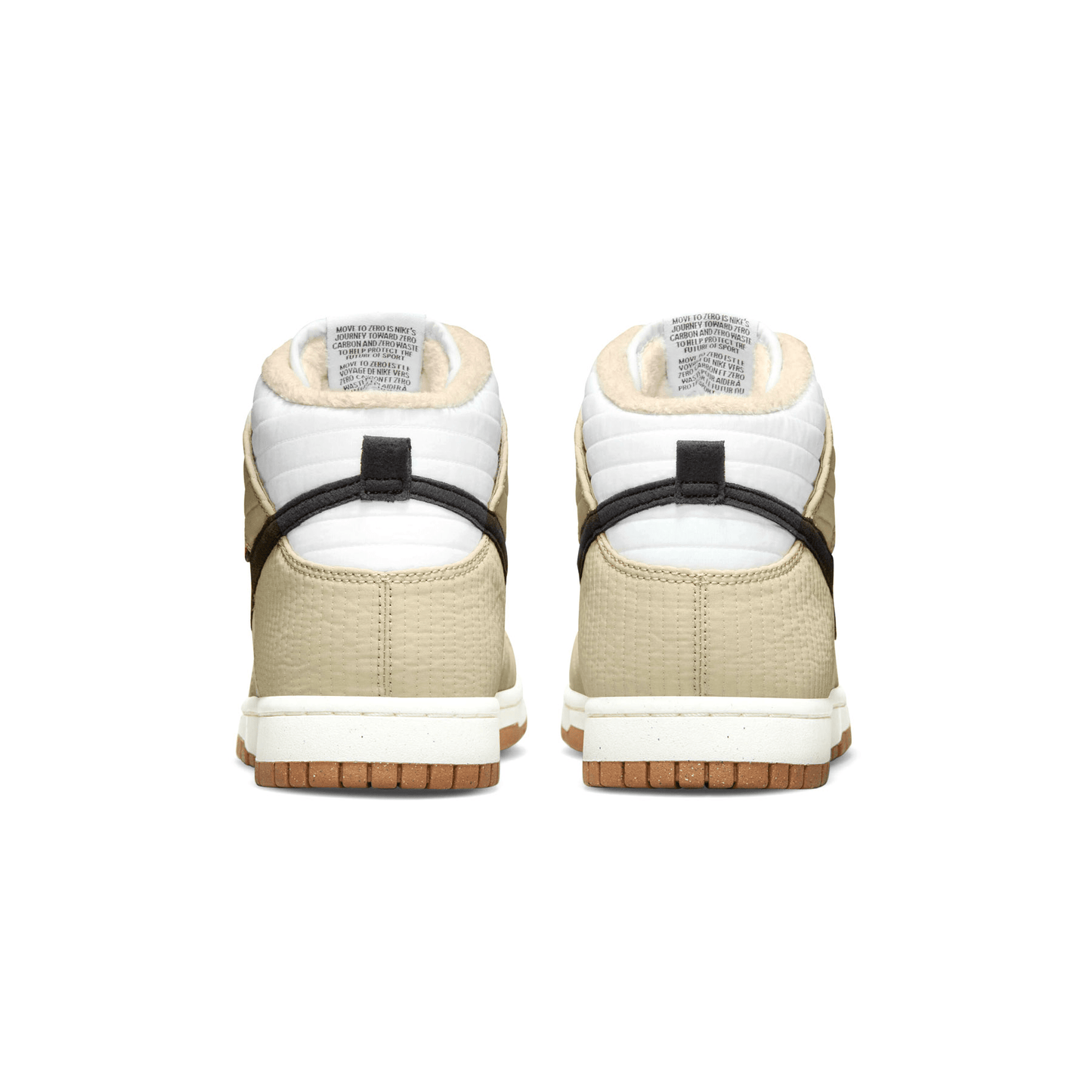 Nike Dunk High Retro Next Nature 'Toasty - Rattan' — UK 3 | EU 35.5 | US 3.5 — Top View