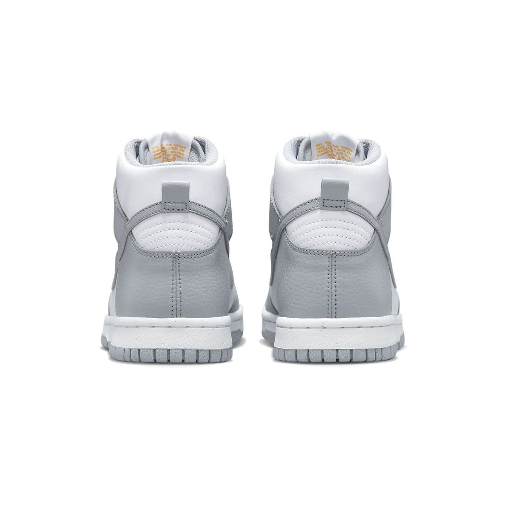 Nike Dunk High Next Nature GS 'Wolf Grey Marigold' — UK 13.5 | EU 32 | US 1Y — Top View