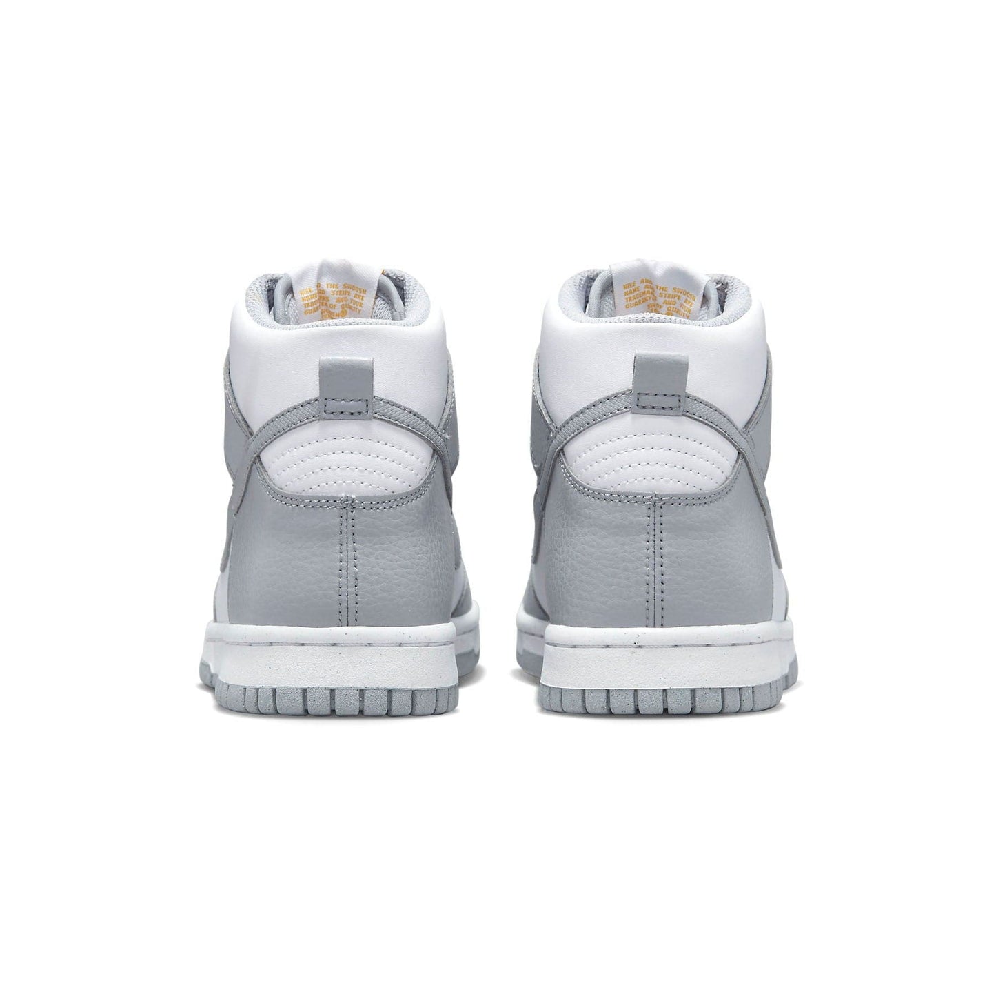 Nike Dunk High Next Nature GS 'Wolf Grey Marigold' — UK 13.5 | EU 32 | US 1Y — Top View