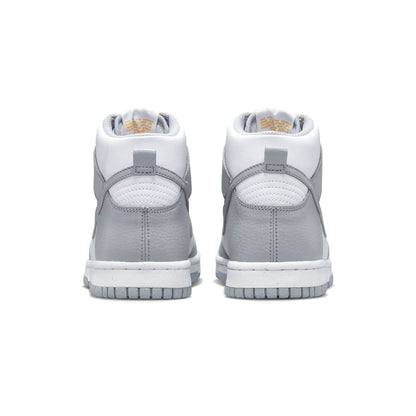 Nike Dunk High Next Nature GS 'Wolf Grey Marigold' — UK 13.5 | EU 32 | US 1Y — Top View