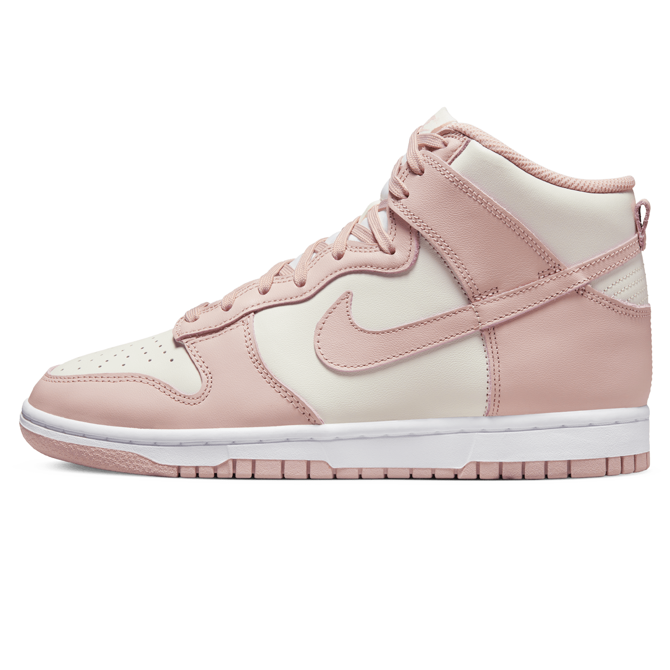 Nike Dunk High Wmns 'Pink Oxford' — UK 2.5 | EU 35.5 | US 5 — Front View