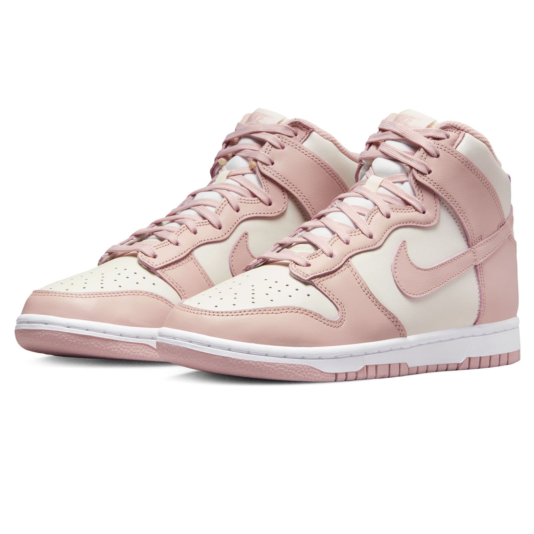 Nike Dunk High Wmns 'Pink Oxford' — UK 2.5 | EU 35.5 | US 5 — Side View