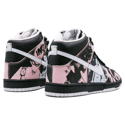 Futura x UNKLE x Nike Dunk High Pro SB 'Unkle' — UK 3 | EU 35.5 | US 3.5 — Back View