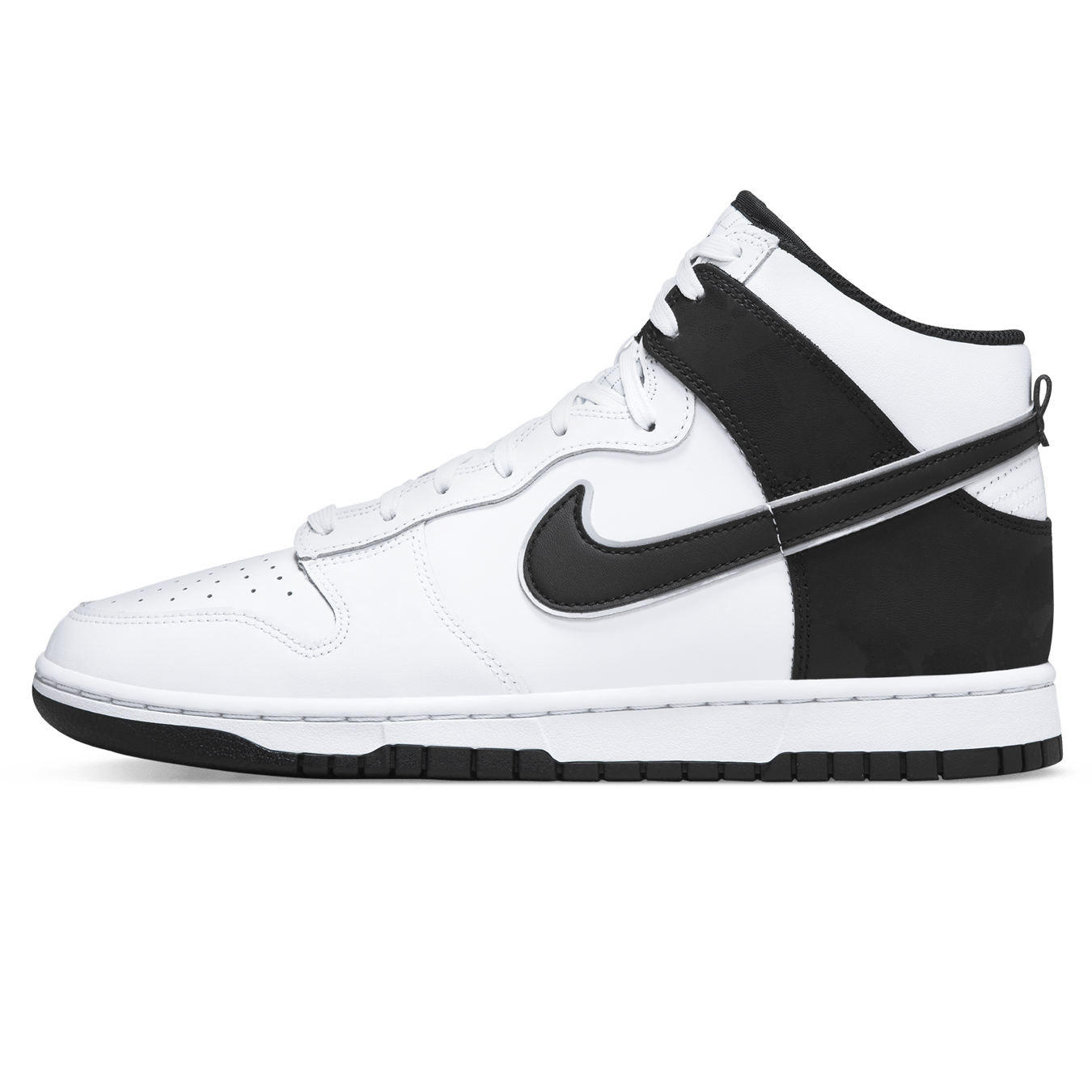 Nike Dunk High Retro SE 'White Black' — UK 3 | EU 35.5 | US 3.5 — Front View