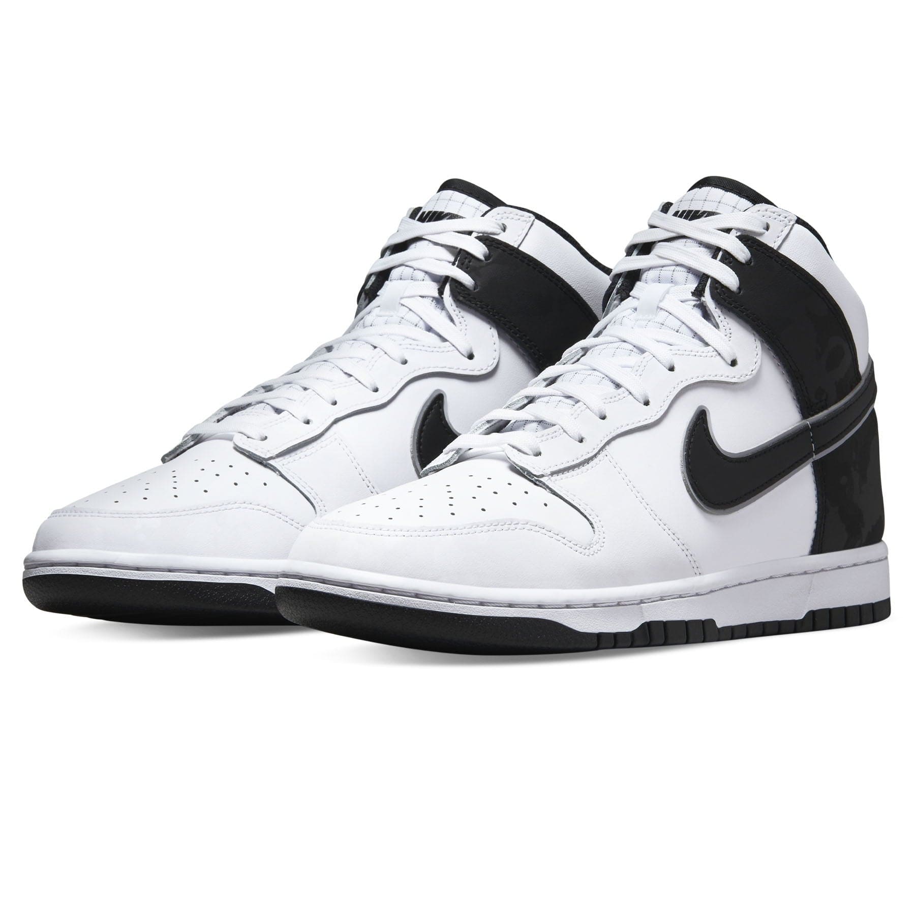 Nike Dunk High Retro SE 'White Black' — UK 3 | EU 35.5 | US 3.5 — Side View