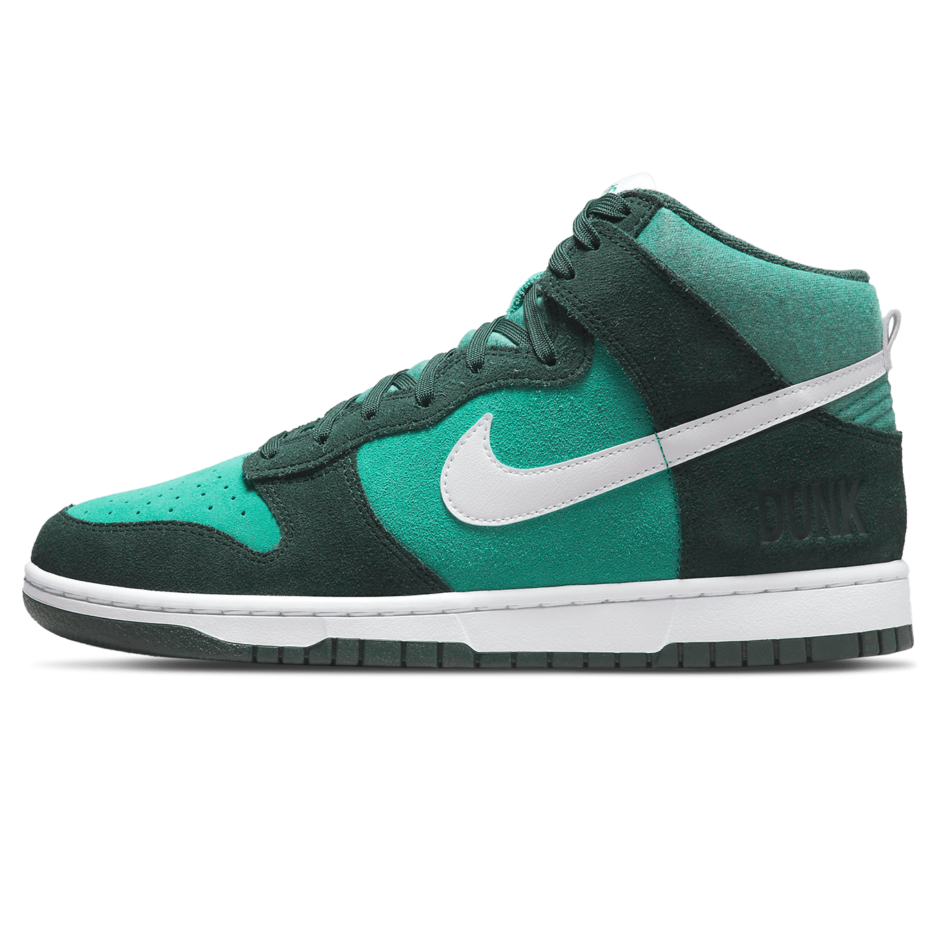 Nike Dunk High SE 'Athletic Club - Pro Green' — UK 3 | EU 35.5 | US 3.5 — Front View