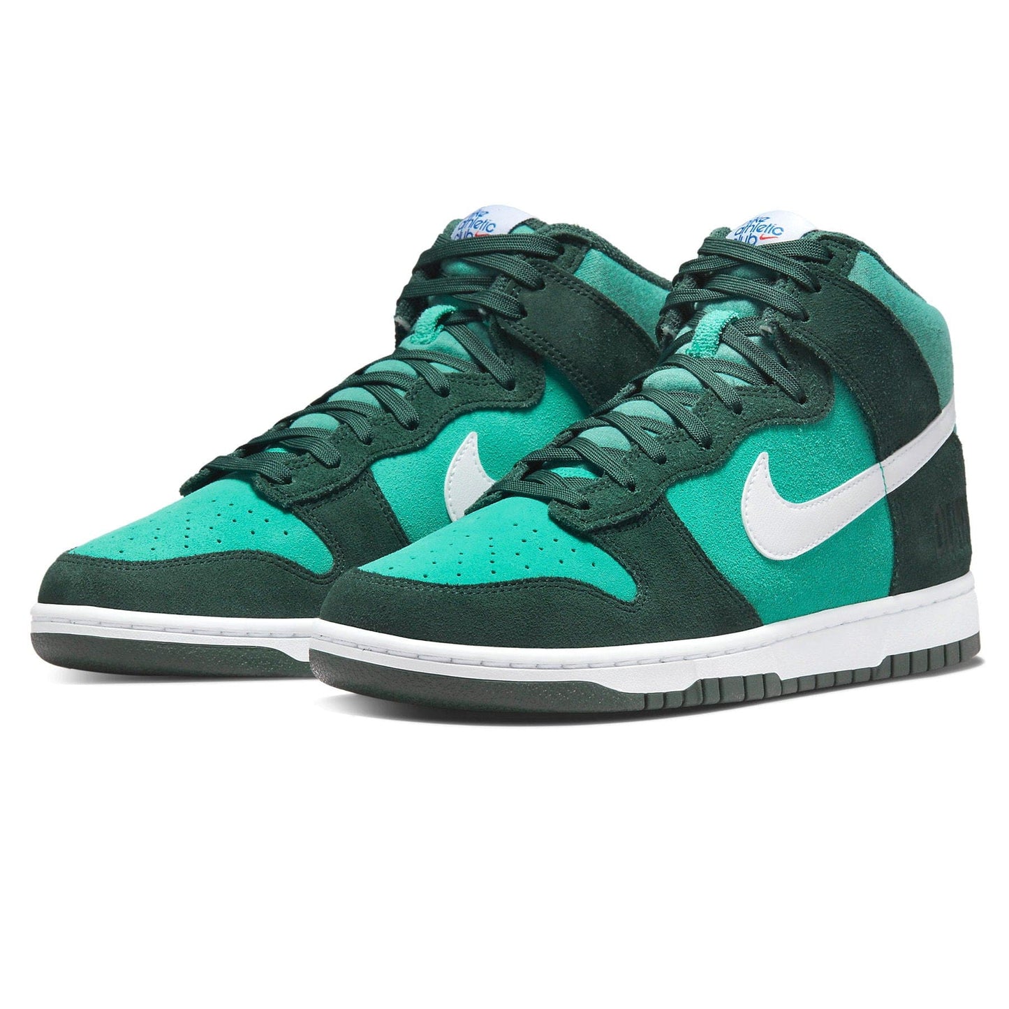 Nike Dunk High SE 'Athletic Club - Pro Green' — UK 3 | EU 35.5 | US 3.5 — Back View