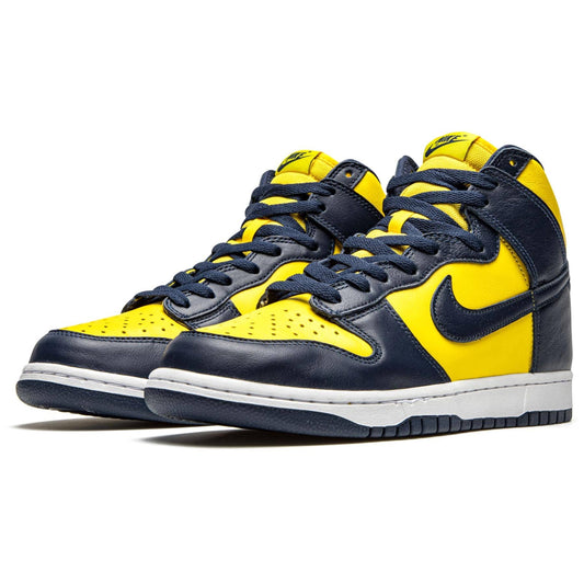 Nike Dunk High SP 'Michigan' 2020 — UK 3 | EU 35.5 | US 3.5 — Side View
