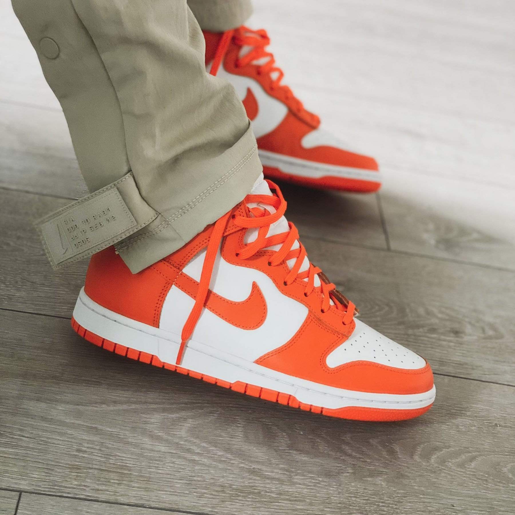 Nike Dunk High SP 'Syracuse' 2021 — UK 3 | EU 35.5 | US 3.5 — Lifestyle View