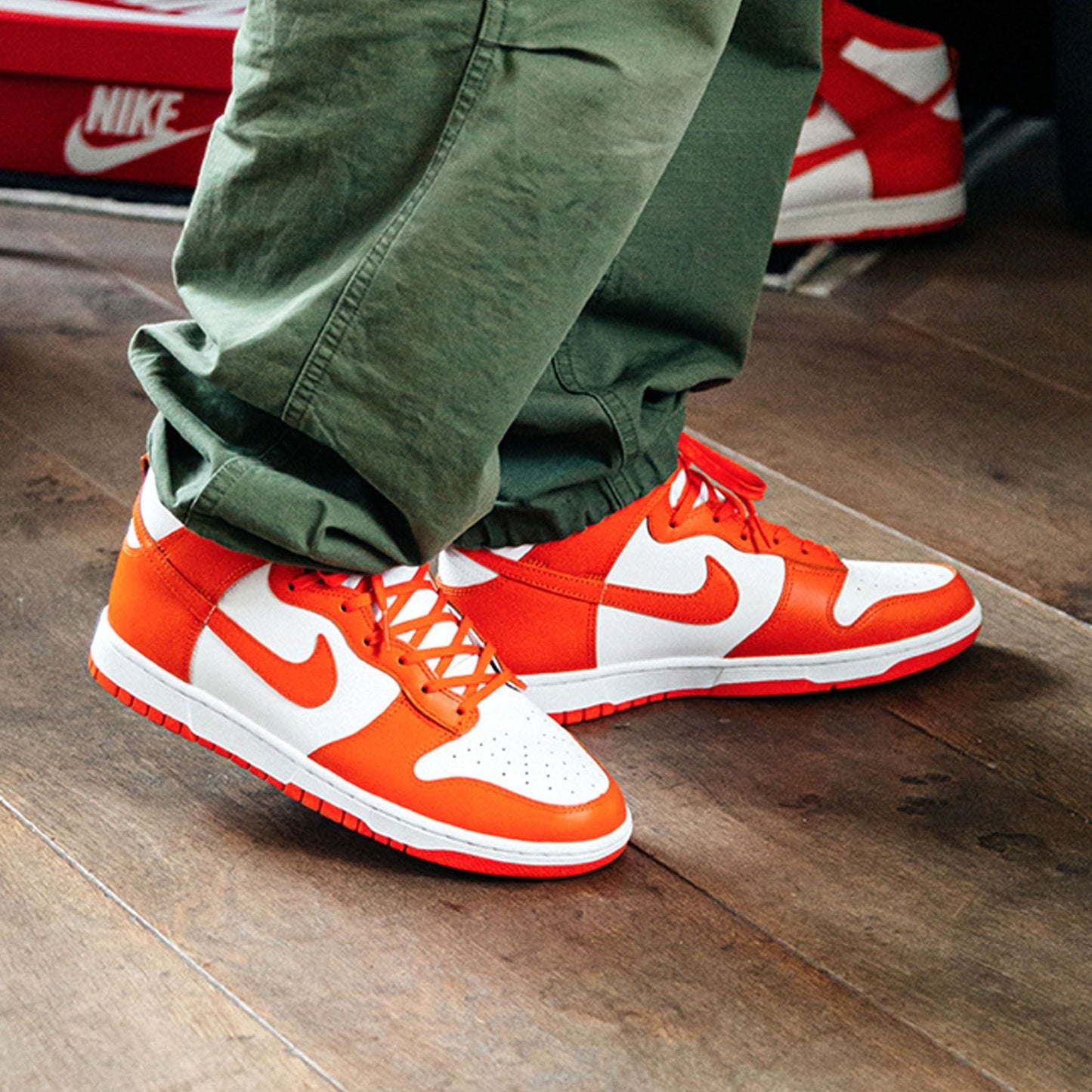 Nike Dunk High Wmns 'Syracuse' 2021 — UK 2.5 | EU 35.5 | US 5 — Alternate View 7