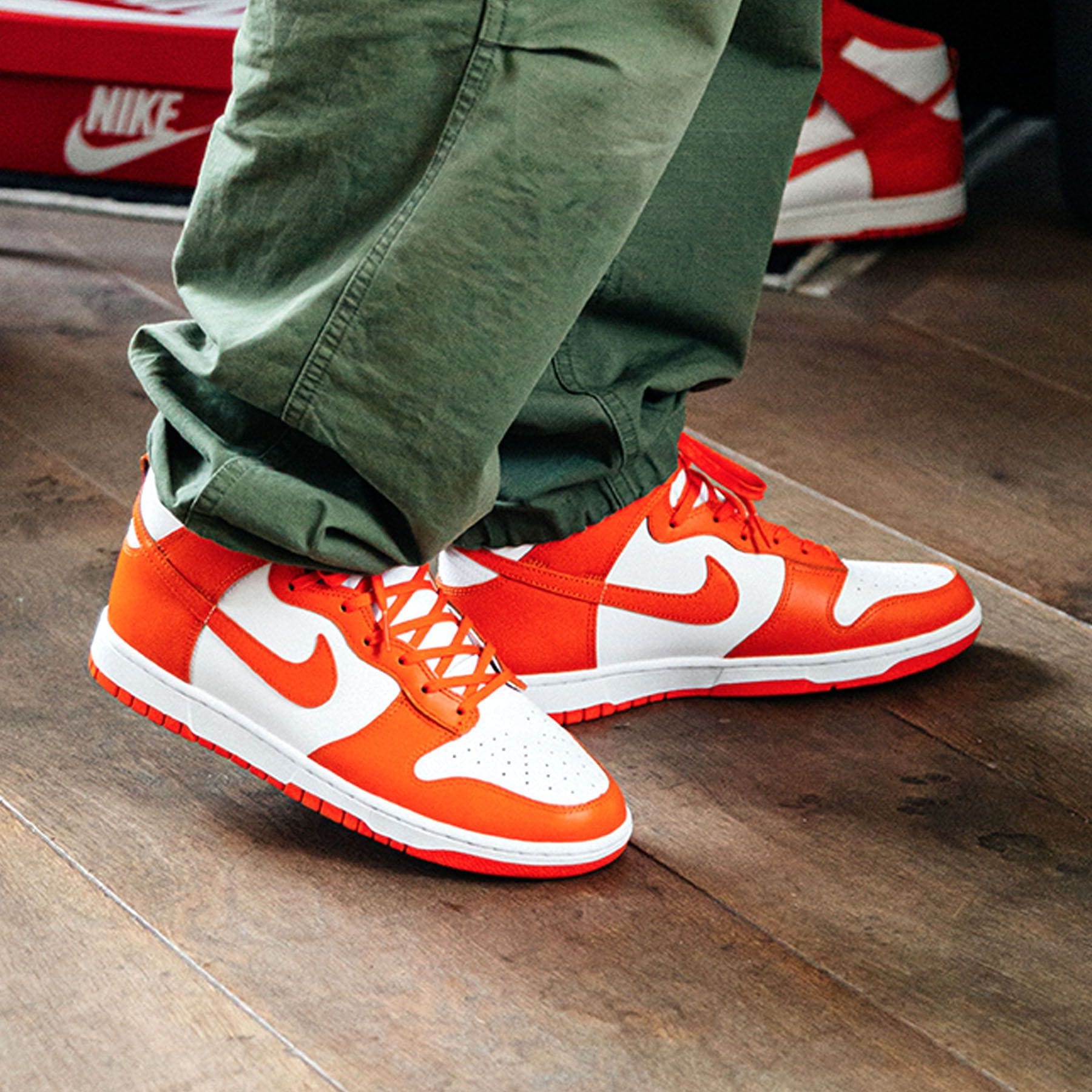 Nike Dunk High Wmns 'Syracuse' 2021 — UK 2.5 | EU 35.5 | US 5 — Alternate View 7