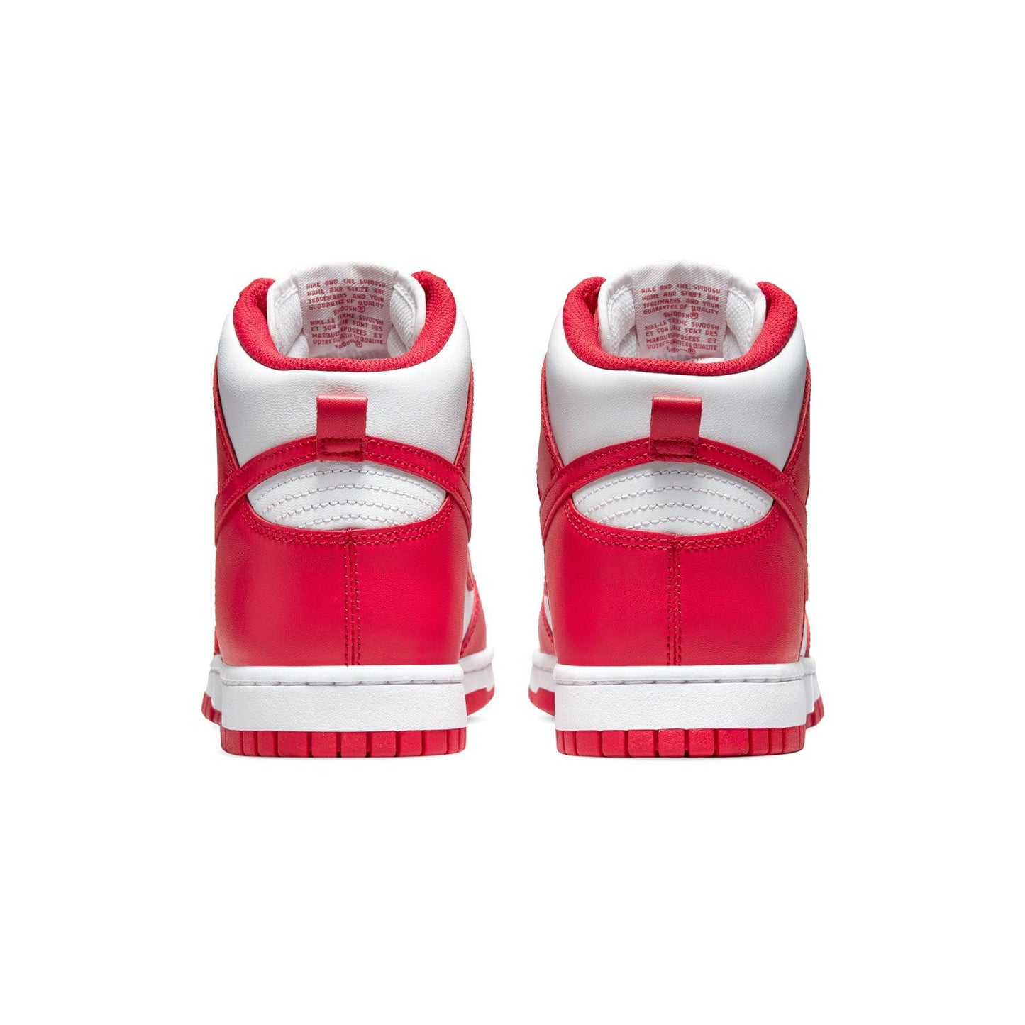Nike Dunk High 'University Red' — UK 3 | EU 35.5 | US 3.5 — Top View