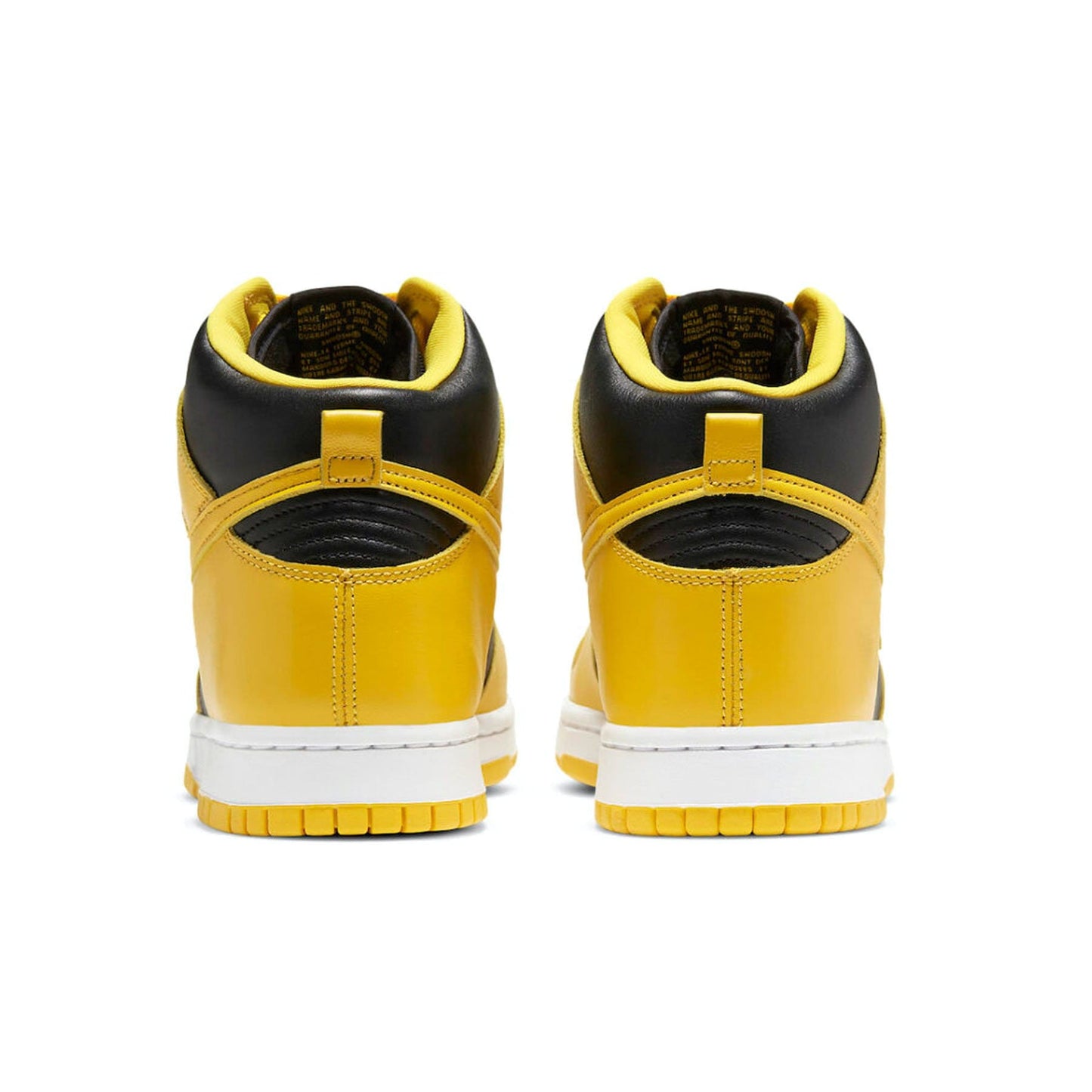 Nike Dunk High SP 'Iowa' 2020 — UK 3 | EU 35.5 | US 3.5 — Top View