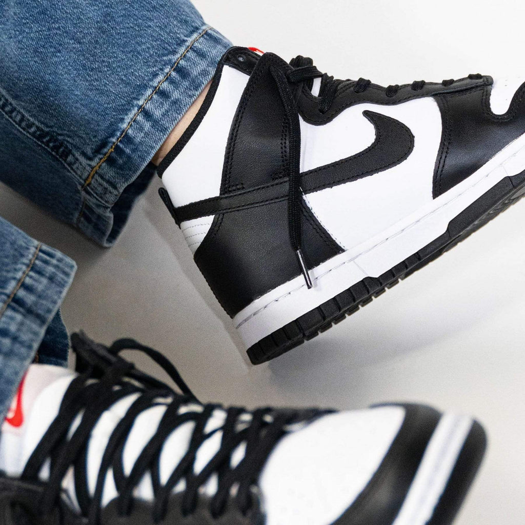 Nike Dunk High Wmns 'Black White' — UK 2.5 | EU 35.5 | US 5 — Alternate View 7