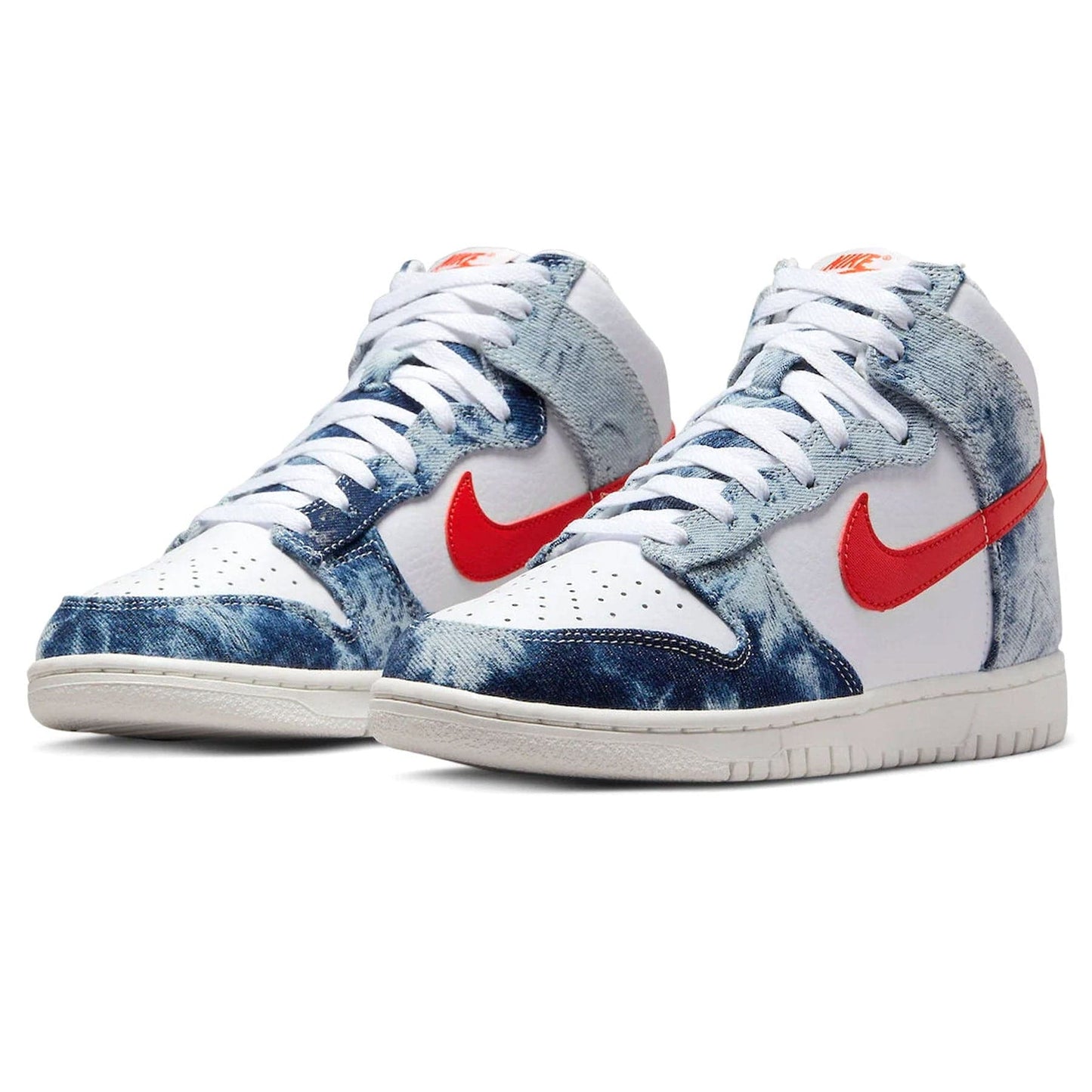 Nike Dunk High Wmns 'Washed Denim' — UK 2.5 | EU 35.5 | US 5 — Side View