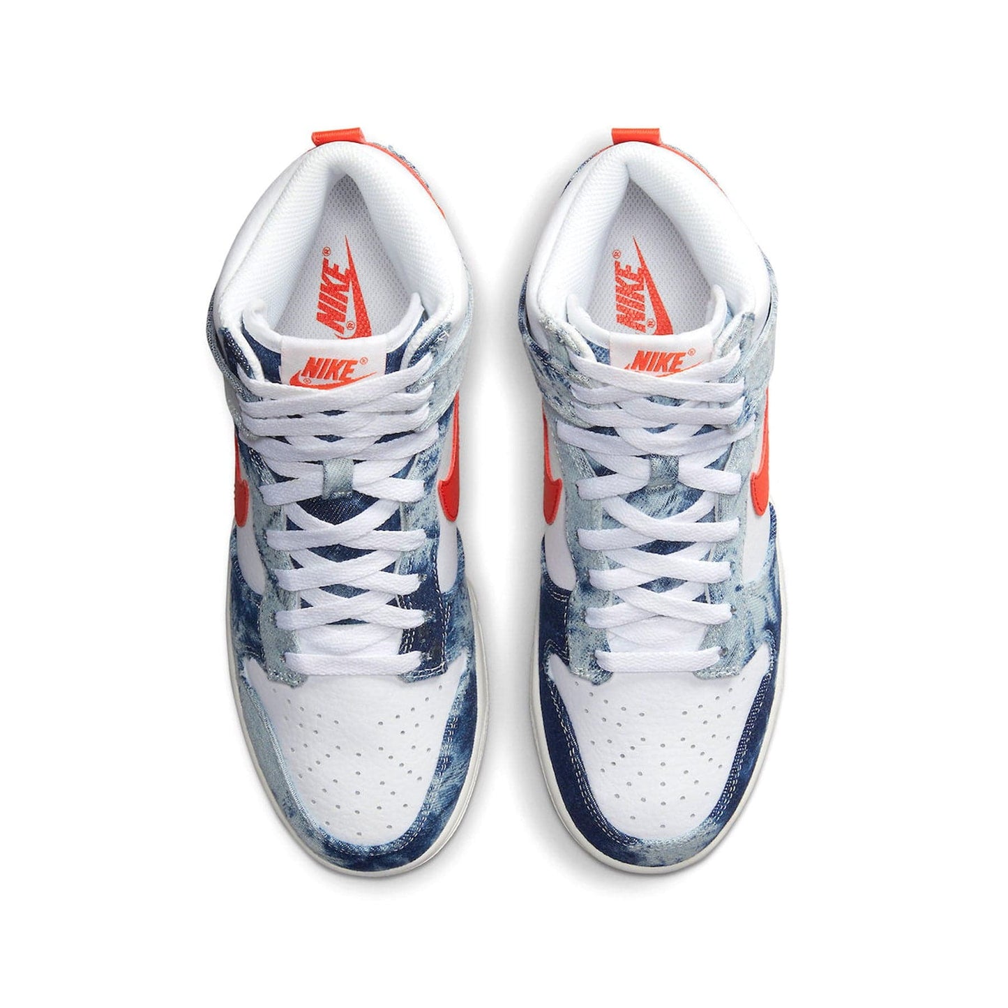 Nike Dunk High Wmns 'Washed Denim' — UK 2.5 | EU 35.5 | US 5 — Back View