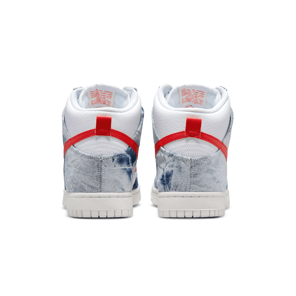Nike Dunk High Wmns 'Washed Denim' — UK 2.5 | EU 35.5 | US 5 — Top View