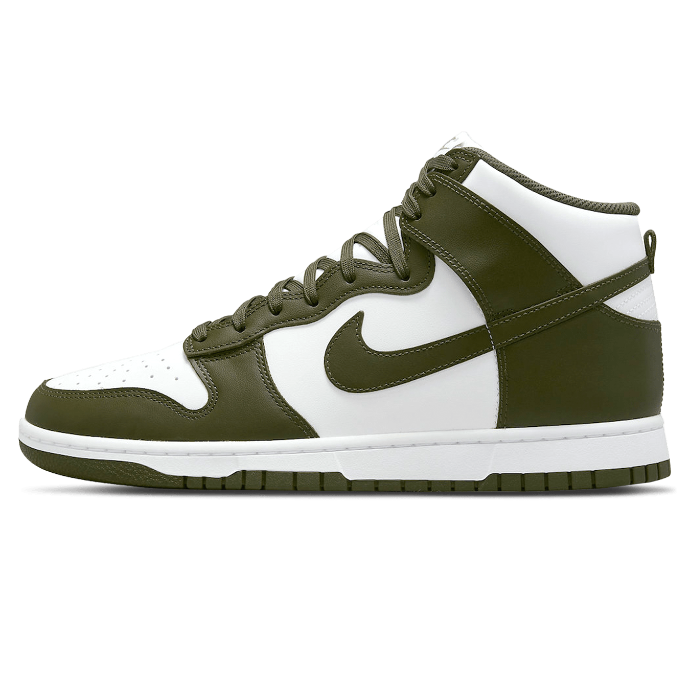 Nike Dunk High 'Cargo Khaki' — UK 3 | EU 35.5 | US 3.5 — Front View