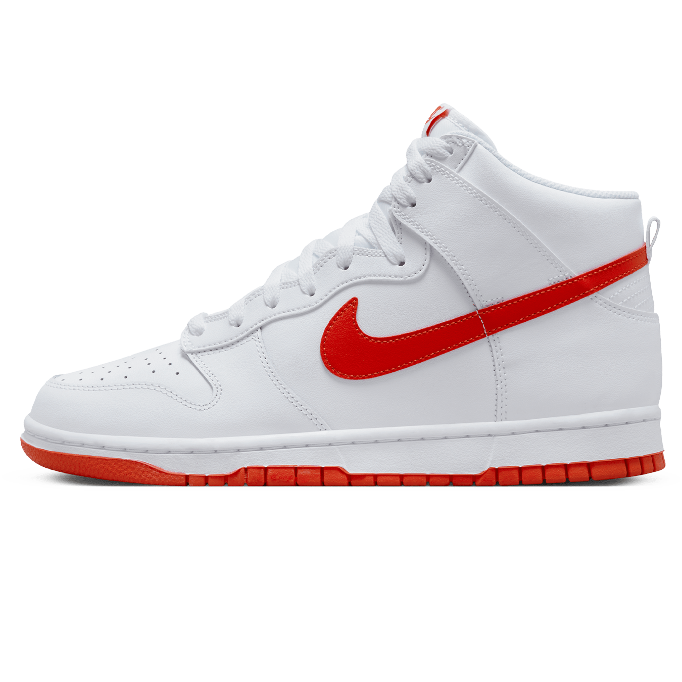 Nike Dunk High 'White Picante Red' — UK 3 | EU 35.5 | US 3.5 — Front View