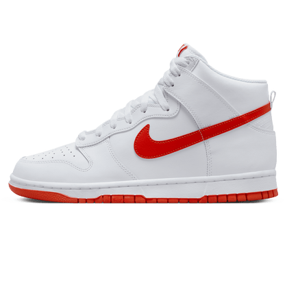 Nike Dunk High 'White Picante Red' — UK 3 | EU 35.5 | US 3.5 — Front View