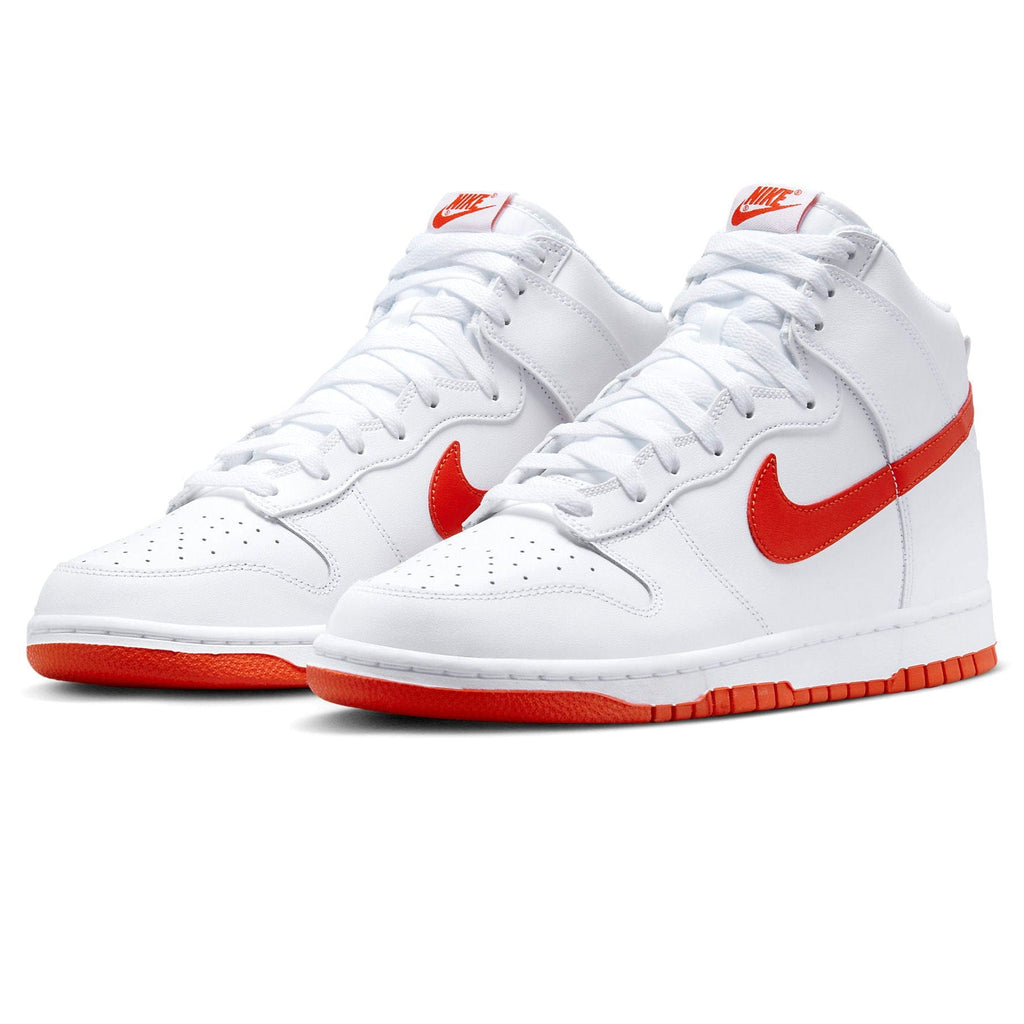 Nike Dunk High 'White Picante Red' — UK 3 | EU 35.5 | US 3.5 — Side View