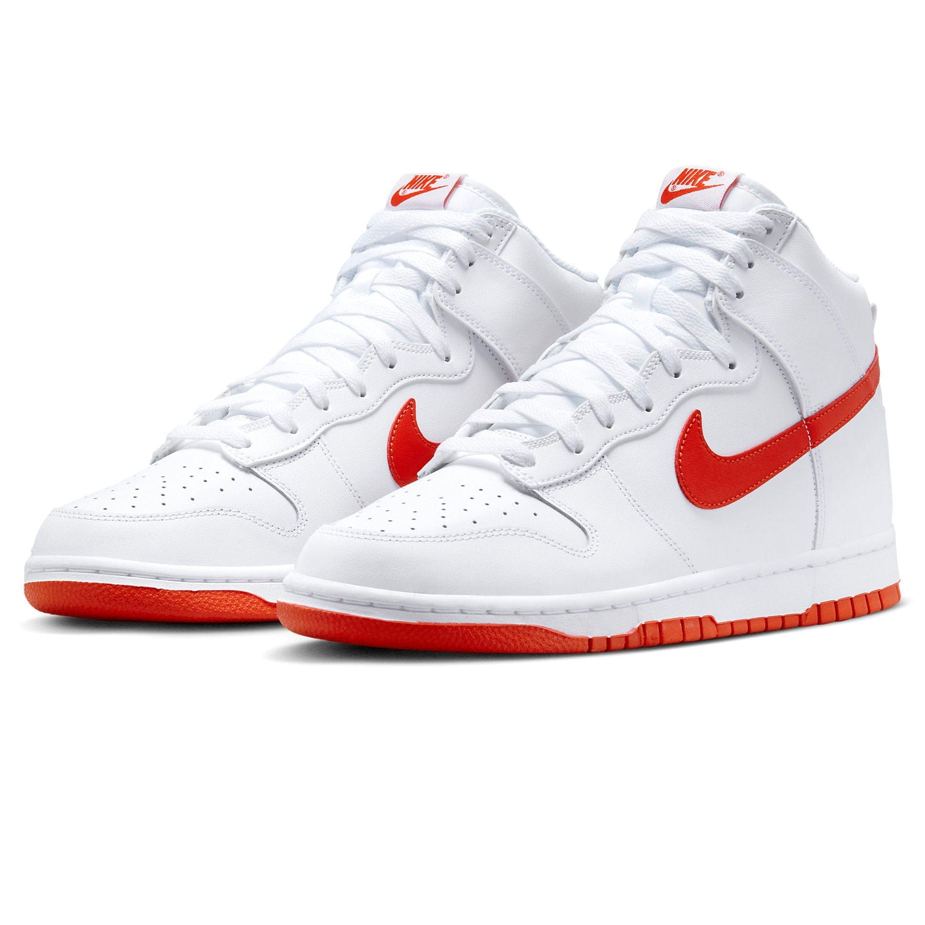 Nike Dunk High 'White Picante Red' — UK 3 | EU 35.5 | US 3.5 — Side View