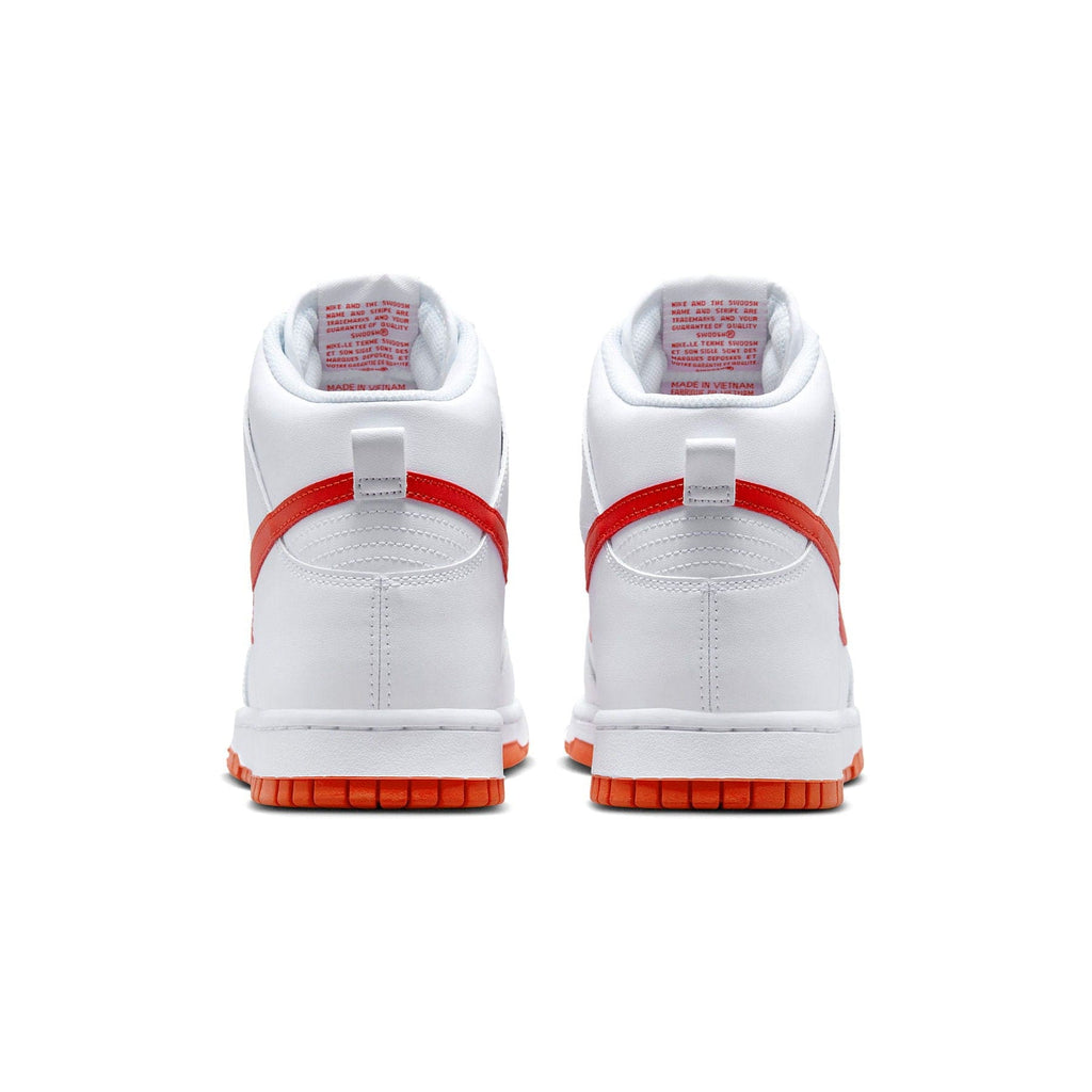 Nike Dunk High 'White Picante Red' — UK 3 | EU 35.5 | US 3.5 — Top View
