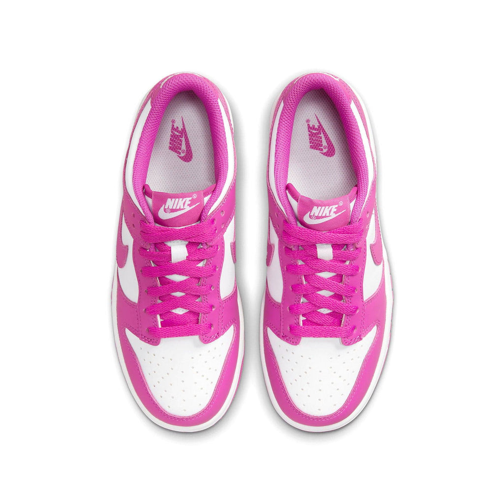 Nike Dunk Low GS 'Active Fuchsia' — UK 13.5 | EU 32 | US 1Y — Back View