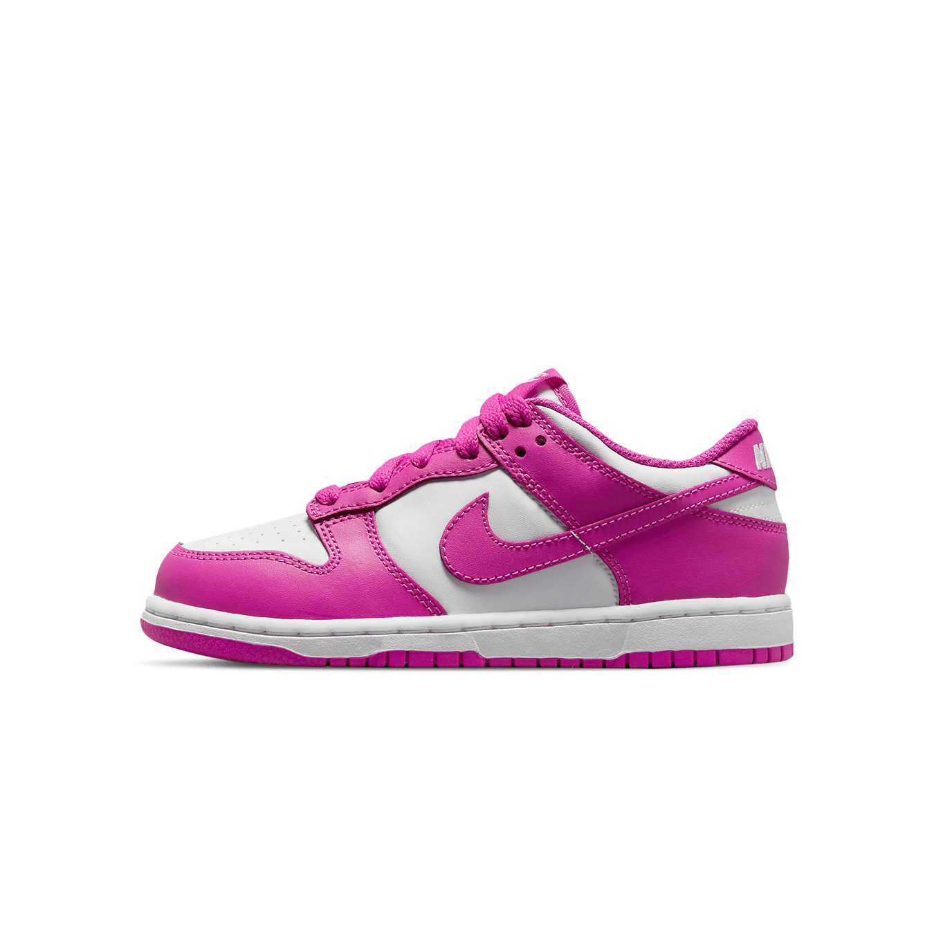 Nike Dunk Low PS 'Active Fuchsia' — UK 10C | EU 27.5 | US 10.5C — Front View