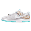 Nike Dunk Low Retro SE 'Barber Shop - Grey' — UK 3 | EU 35.5 | US 3.5 — Front View