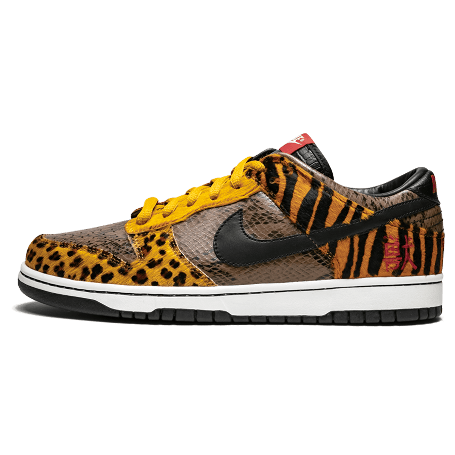 Nike Dunk Low Premium 'Beast Pack' — UK 3 | EU 35.5 | US 3.5 — Front View