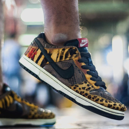 Nike Dunk Low Premium 'Beast Pack' — UK 3 | EU 35.5 | US 3.5 — Lifestyle View