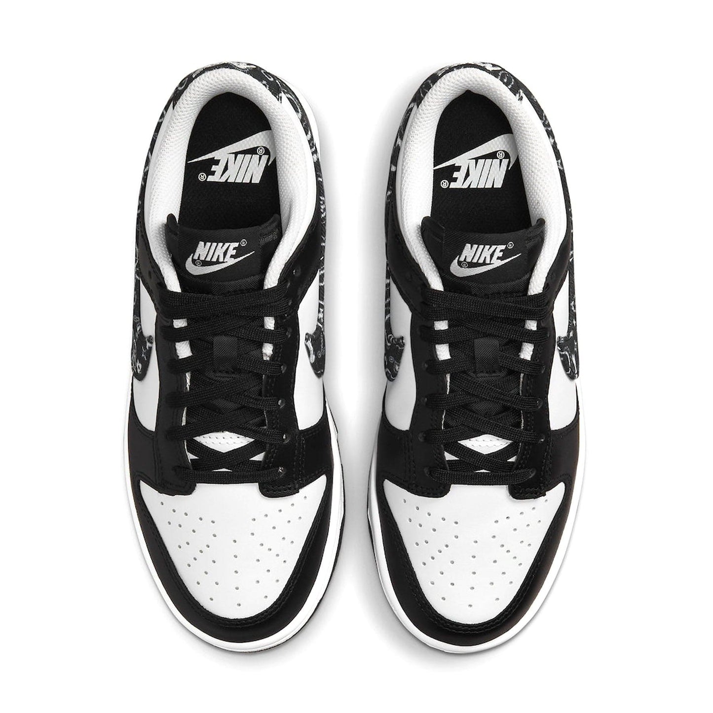 Nike Dunk Low Wmns 'Black Paisley' — UK 2.5 | EU 35.5 | US 5 — Back View