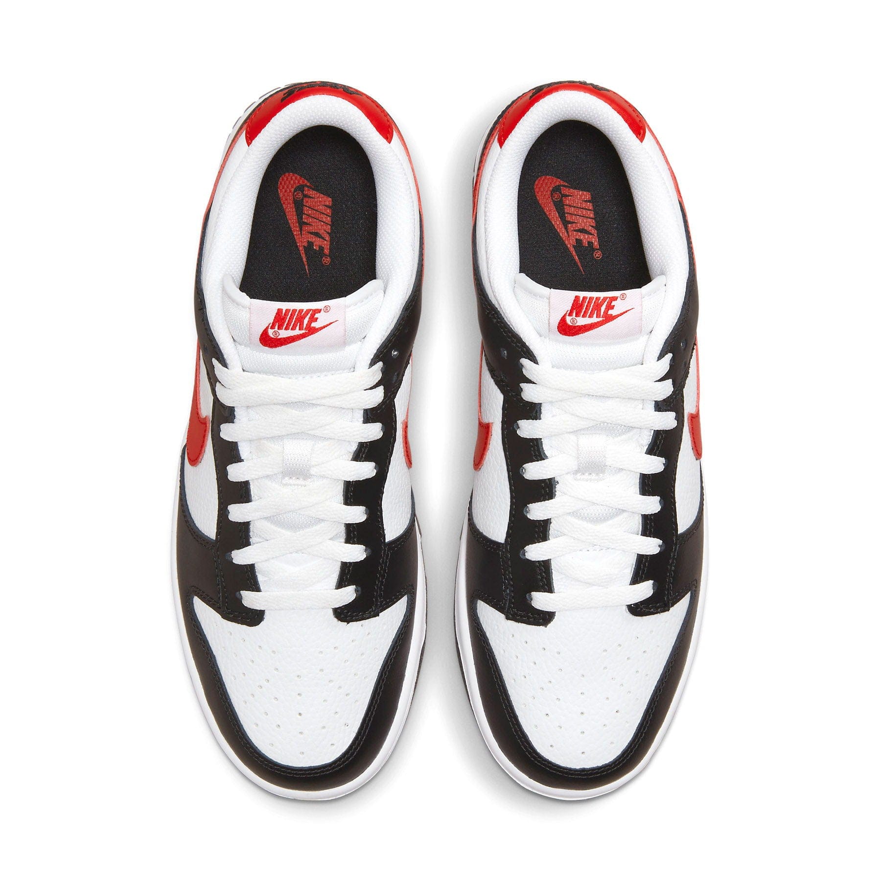 Nike Dunk Low 'Black White Red' — UK 3 | EU 35.5 | US 3.5 — Back View