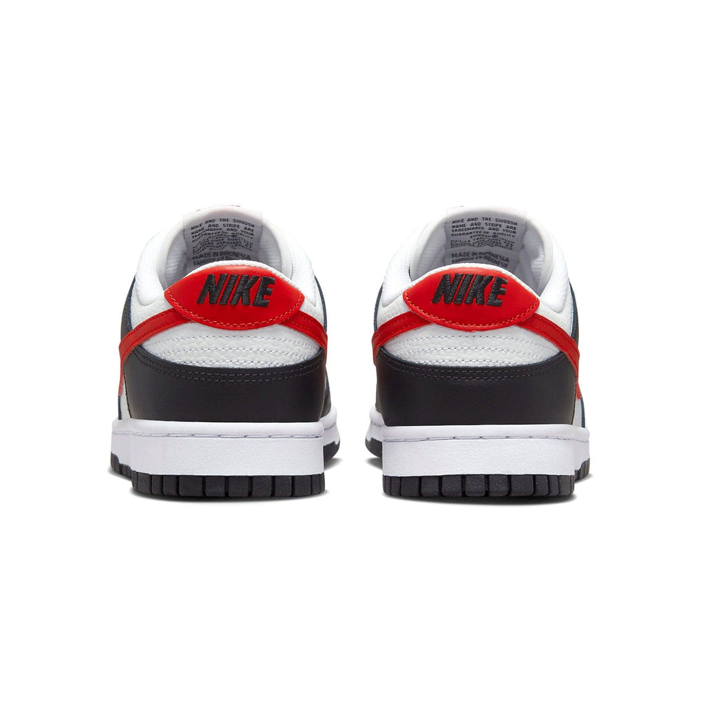 Nike Dunk Low 'Black White Red' — UK 3 | EU 35.5 | US 3.5 — Top View
