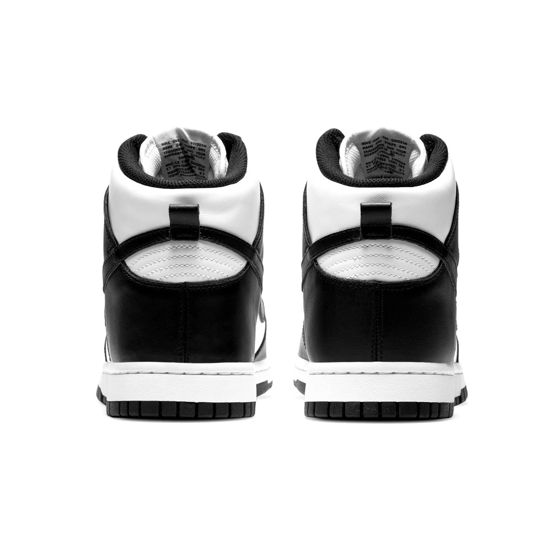 Nike Dunk High 'Black White' — UK 3 | EU 35.5 | US 3.5 — Top View