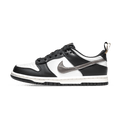 Nike Dunk Low GS 'Black White Metallic' — UK 13.5 | EU 32 | US 1Y — Front View