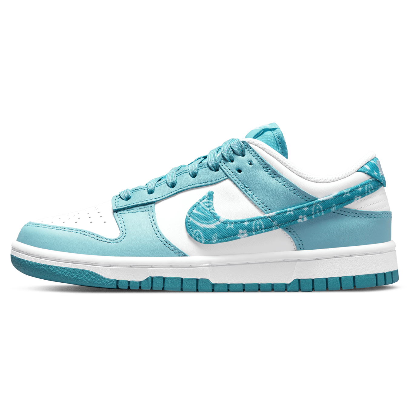 Nike Dunk Low Wmns 'Blue Paisley' — UK 2.5 | EU 35.5 | US 5 — Front View
