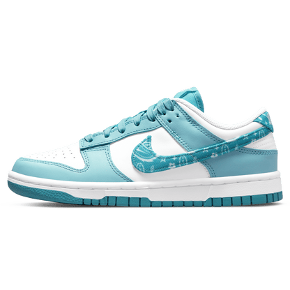 Nike Dunk Low Wmns 'Blue Paisley' — UK 2.5 | EU 35.5 | US 5 — Front View