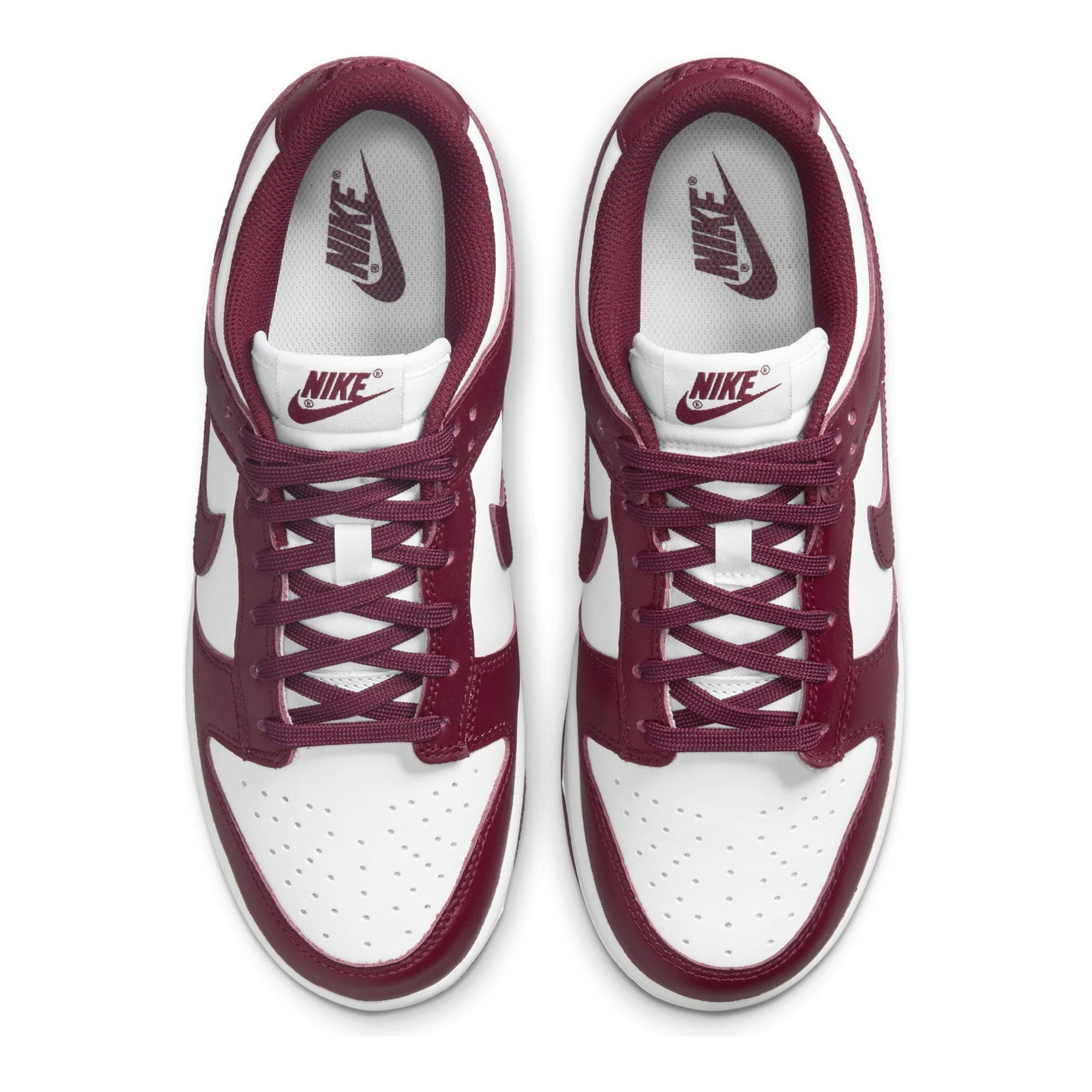 Nike Dunk Low Wmns 'Dark Beetroot' — UK 2.5 | EU 35.5 | US 5 — Back View