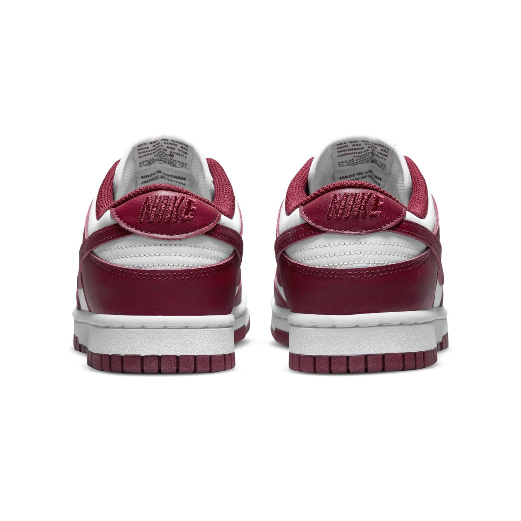 Nike Dunk Low Wmns 'Dark Beetroot' — UK 2.5 | EU 35.5 | US 5 — Top View