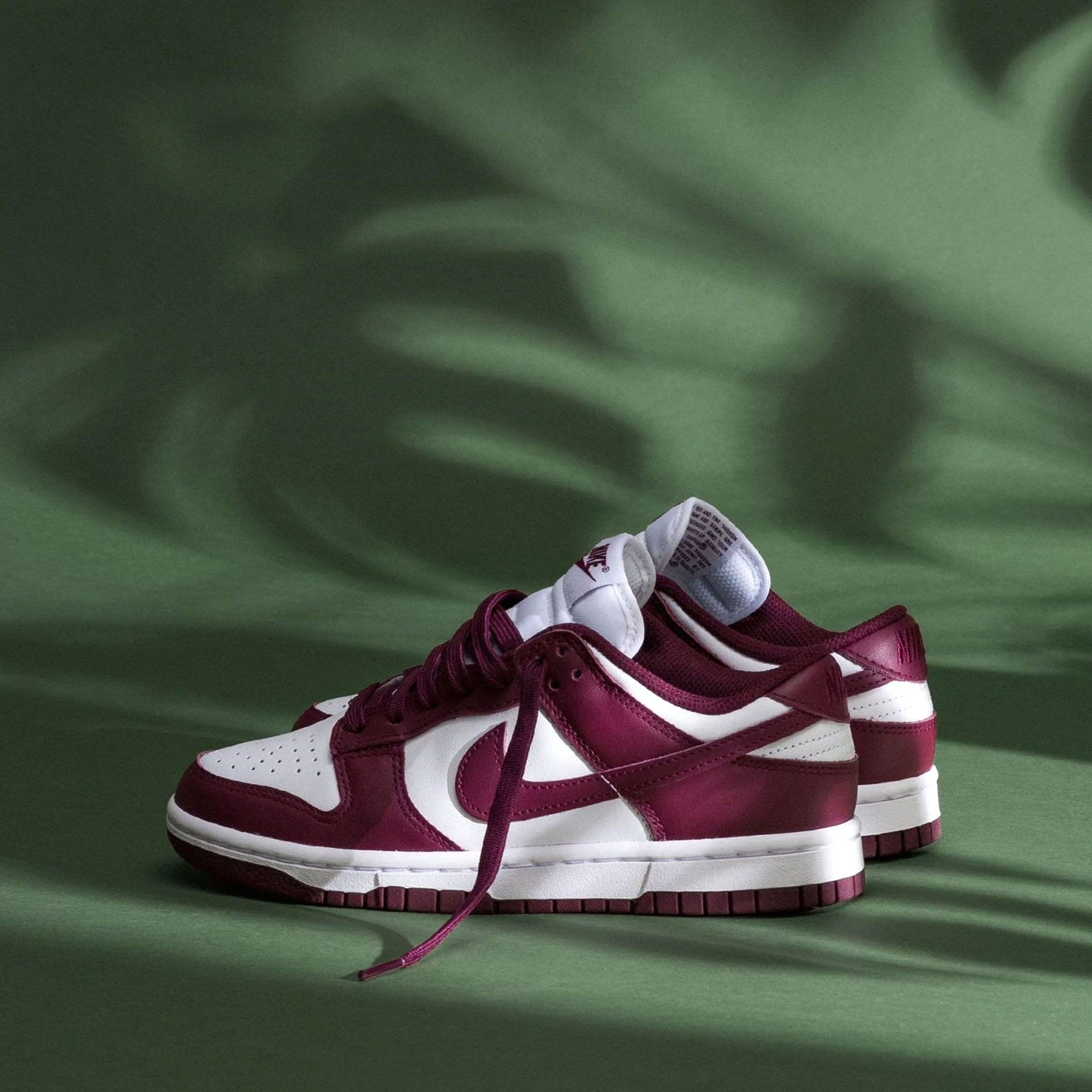 Nike Dunk Low Wmns 'Dark Beetroot' — UK 2.5 | EU 35.5 | US 5 — Lifestyle View