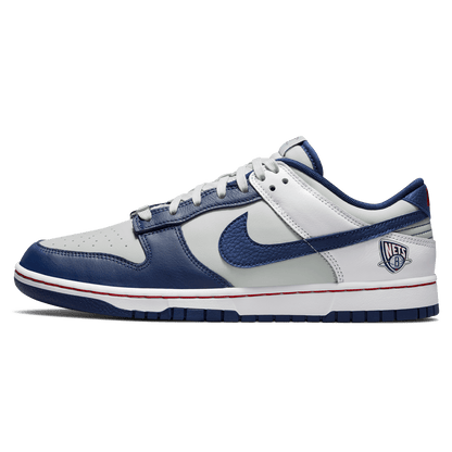 Nike NBA x Dunk Low EMB '75th Anniversary - Nets' — UK 3 | EU 35.5 | US 3.5 — Front View