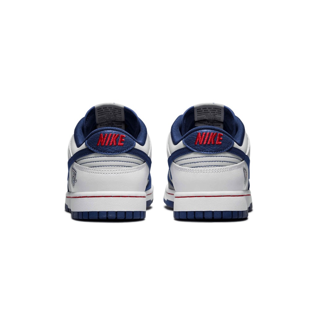Nike NBA x Dunk Low EMB '75th Anniversary - Nets' — UK 3 | EU 35.5 | US 3.5 — Top View