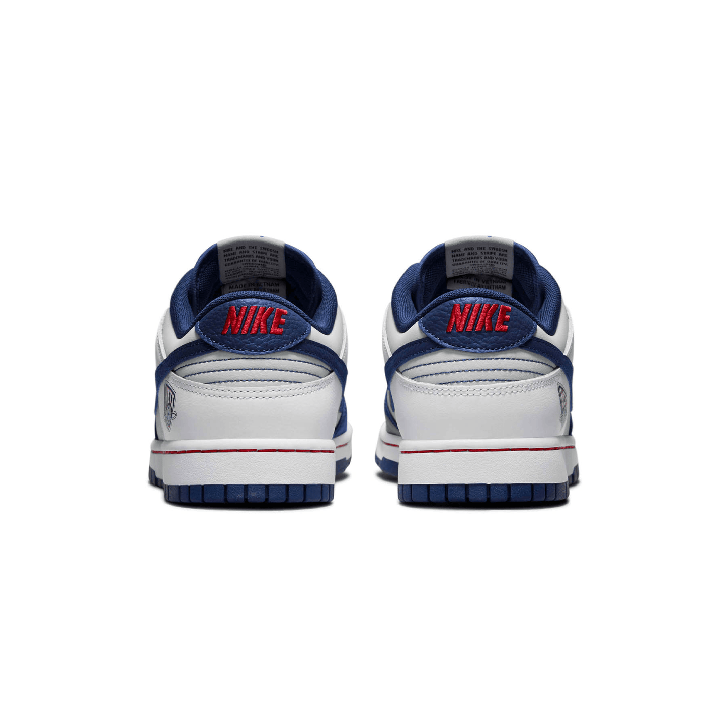 Nike NBA x Dunk Low EMB '75th Anniversary - Nets' — UK 3 | EU 35.5 | US 3.5 — Top View