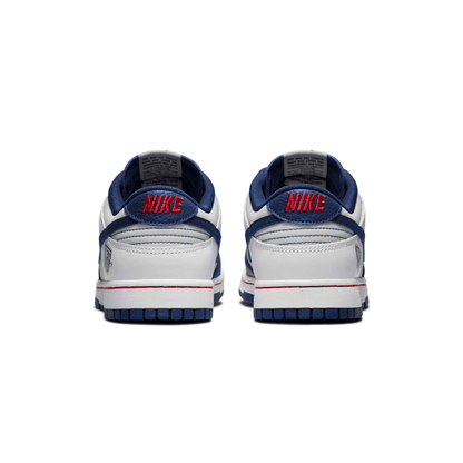 Nike NBA x Dunk Low EMB '75th Anniversary - Nets' — UK 3 | EU 35.5 | US 3.5 — Top View