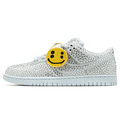 Cactus Plant Flea Market x Swarovski x Dunk Low 'Pure Platinum' — UK 3 | EU 35.5 | US 3.5 — Front View